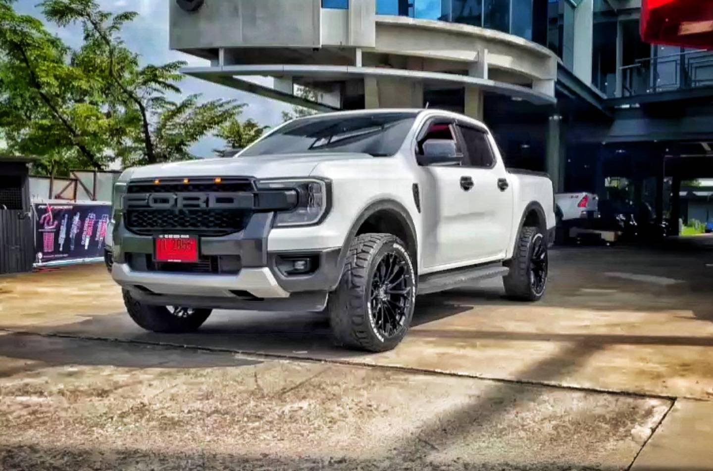 Ford Next Gen เจอล้อแท้ เข้าไปหล่อชิบ ล้อ Race forged 20” 9.5 et15 ...