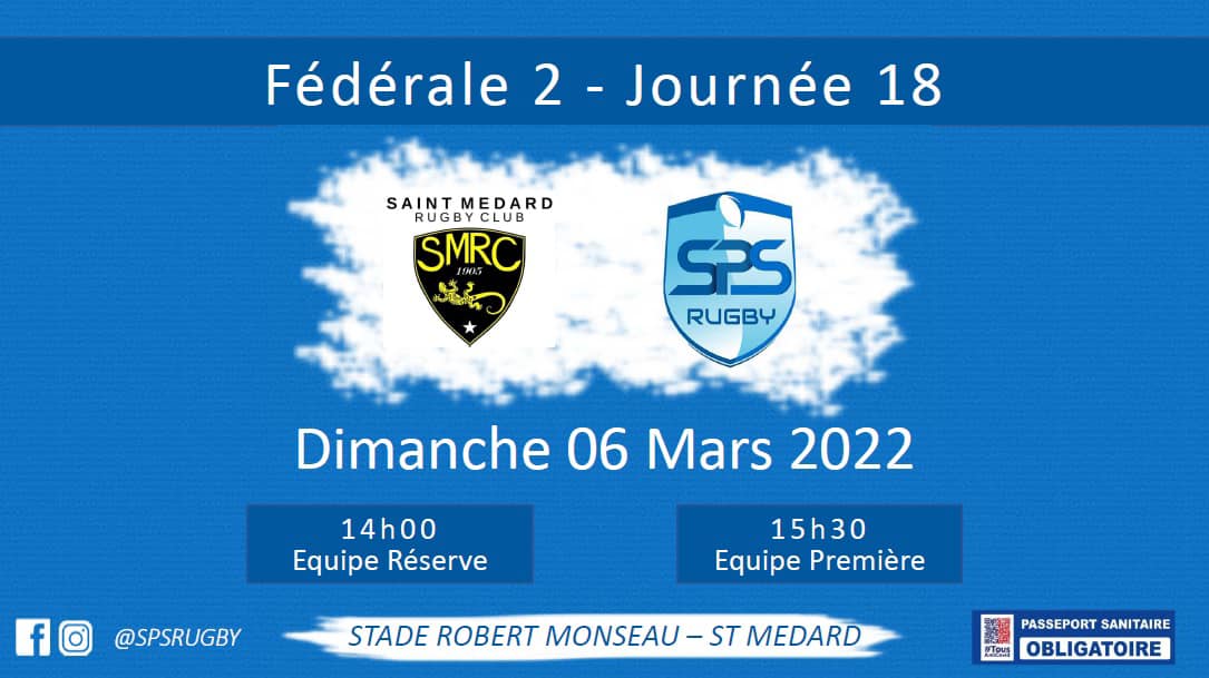 Association des joueurs du Saint Paul Sport Rugby - 🗓 Dimanche 06 Mars ...
