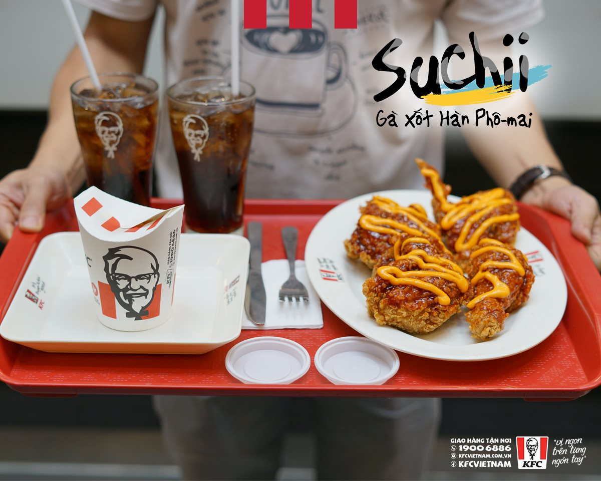 KFC - ĂN NGON KHÔNG KHÓ, CHỈ CẦN CÓ SUCHII – GÀ XỐT HÀN...