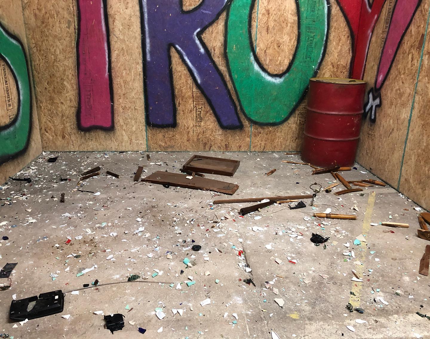 This is what #collegerage plus... - Breakdown Rage Room LLC