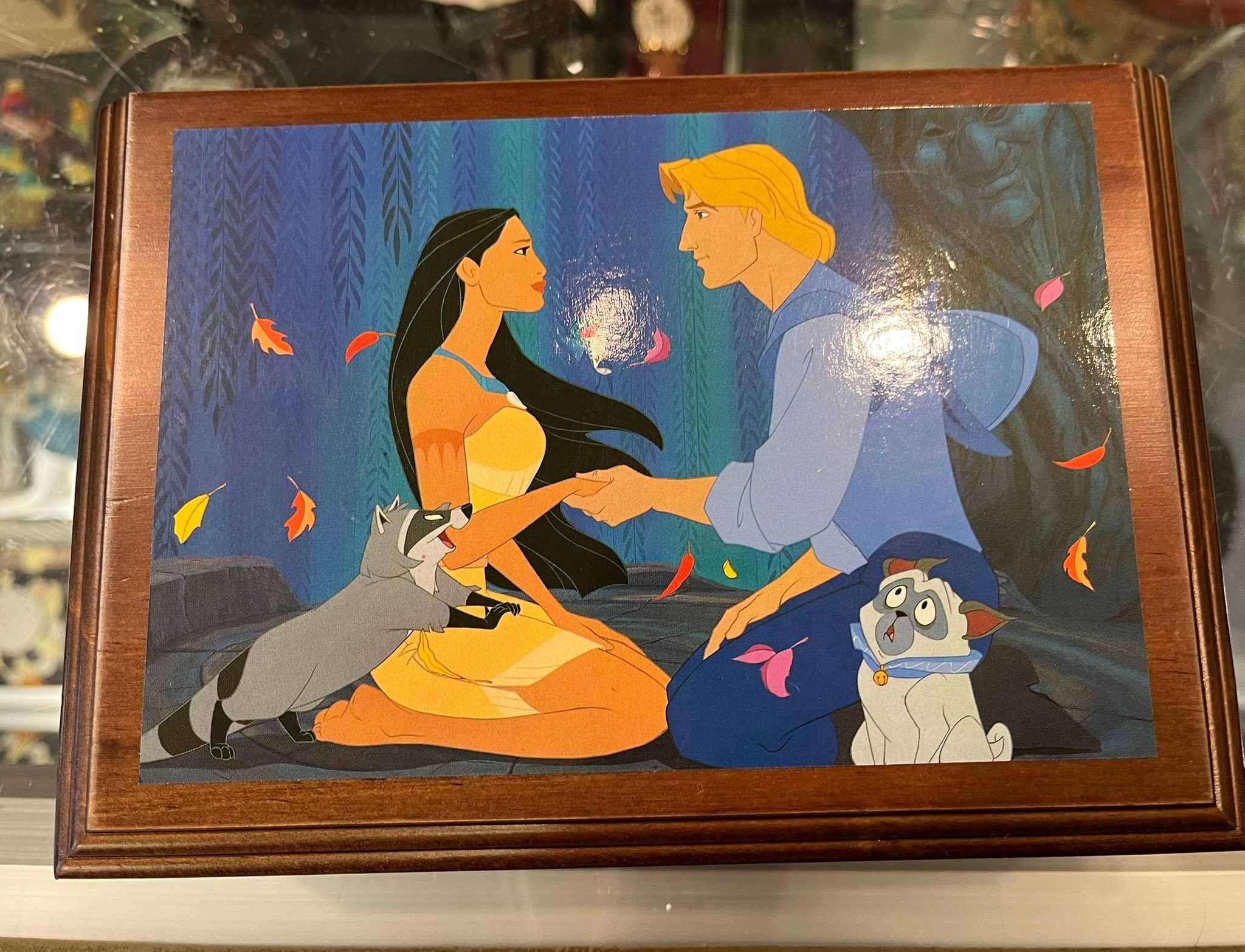 Disney Pocahontas watch and music box for sale