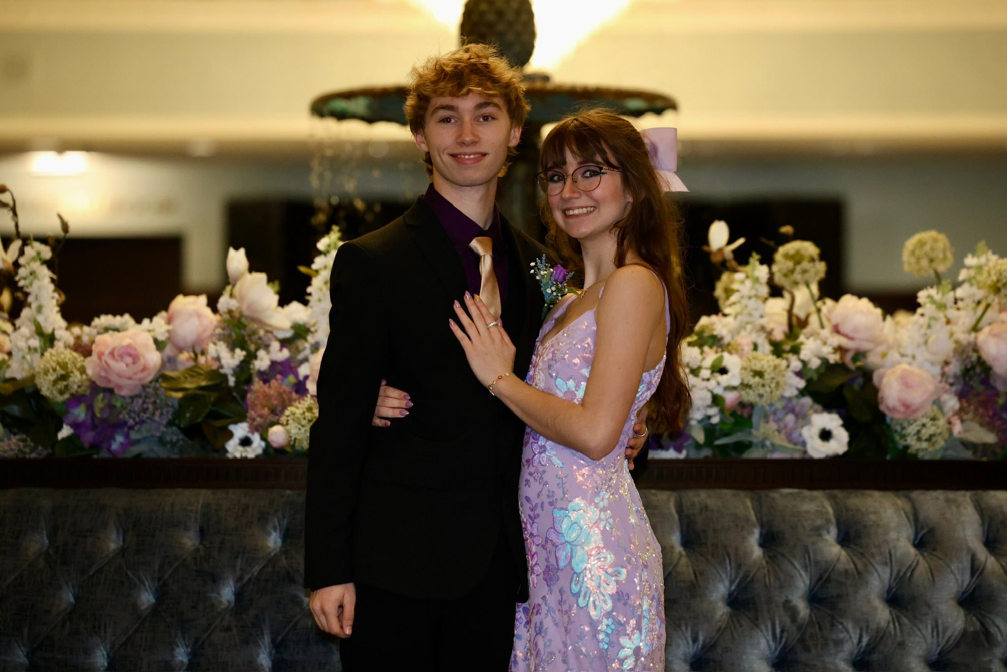 silver sparkly prom dress Silver Sequin Long Sleeve Boat Neck Prom Dress 20892 Custom Colors / 16W main image 0