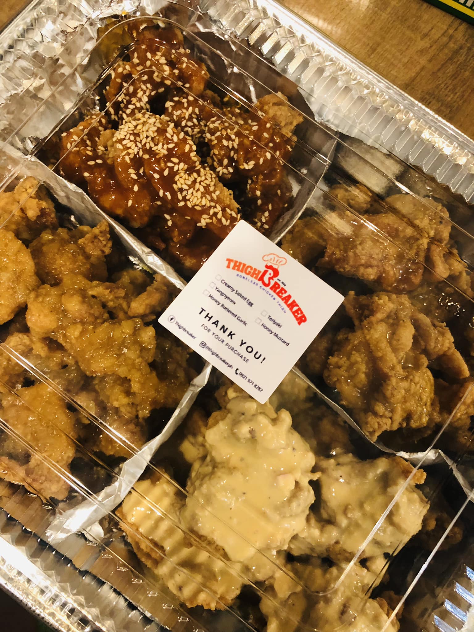 Thighbreaker - Nothing beats the crunch of our Boneless Fried Chicken ...
