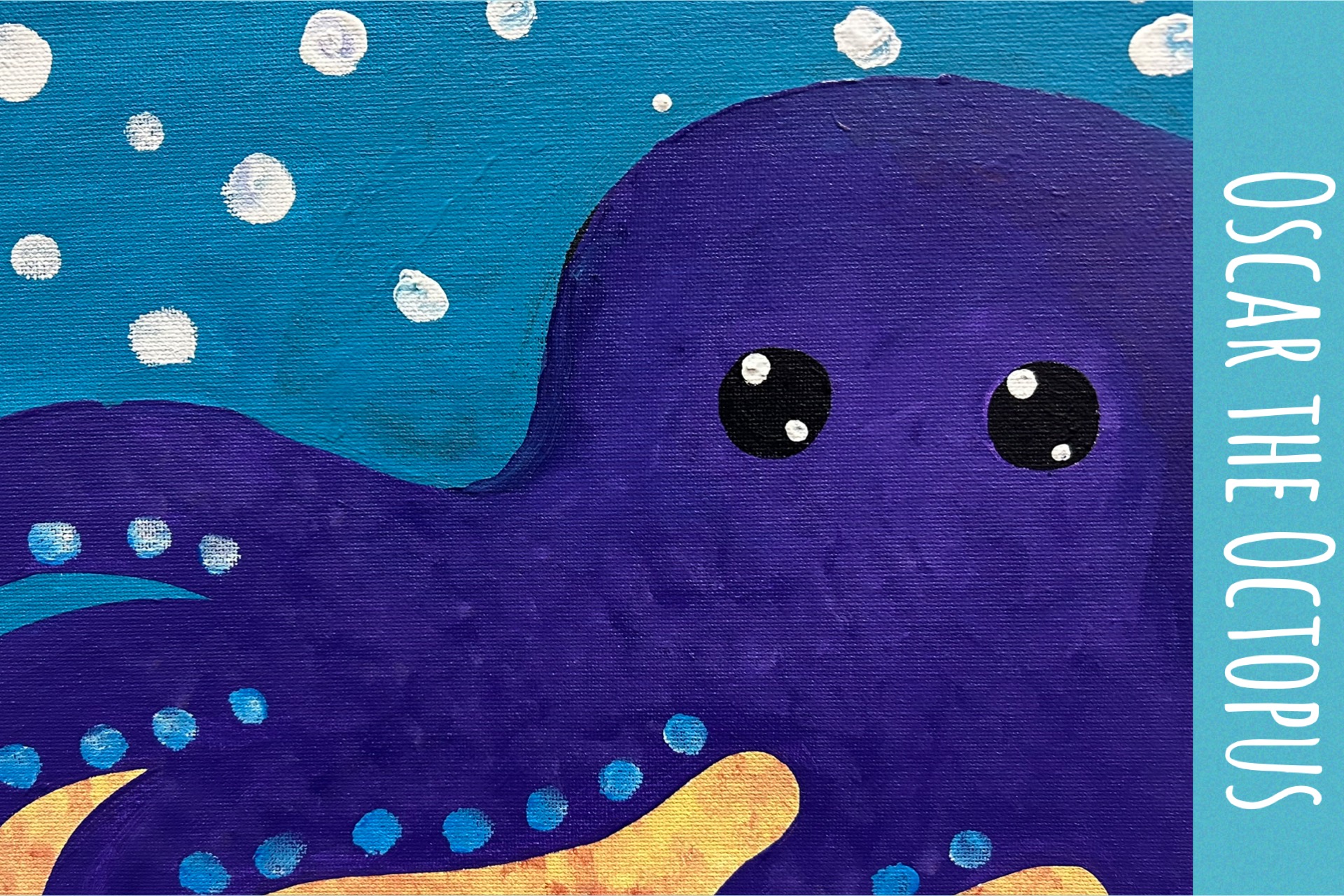 Beyond The Spectrum Art Program - Oscar the Octopus Acrylic