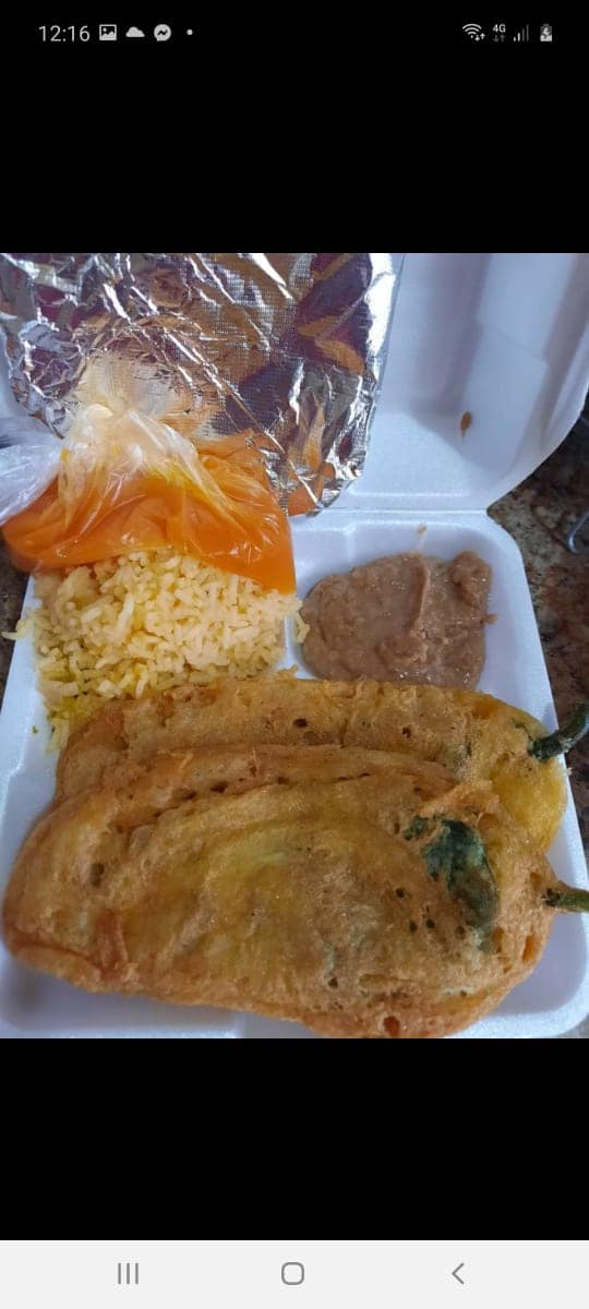 Menu de hoy miercoles CHILES... - La Cocina de Osiris