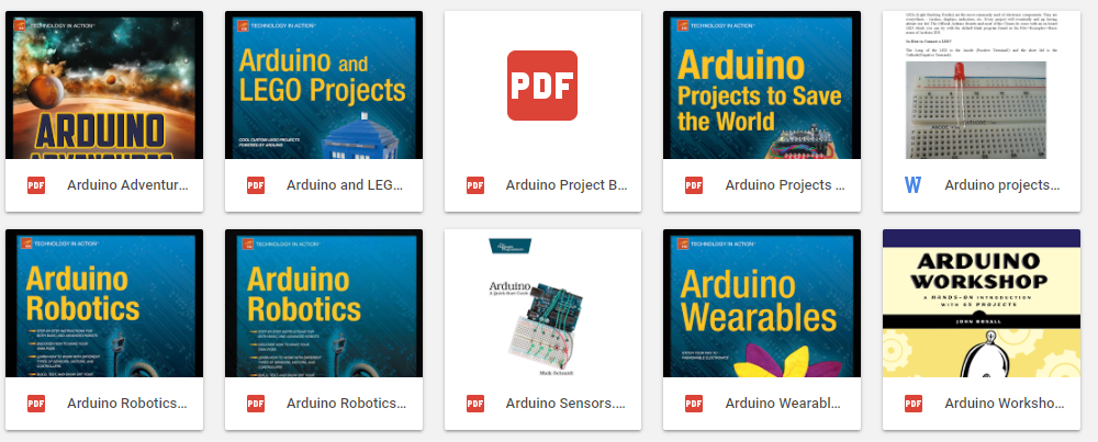 Muchos libros de arduino 😍😛... - RogerBit arduino pic y más