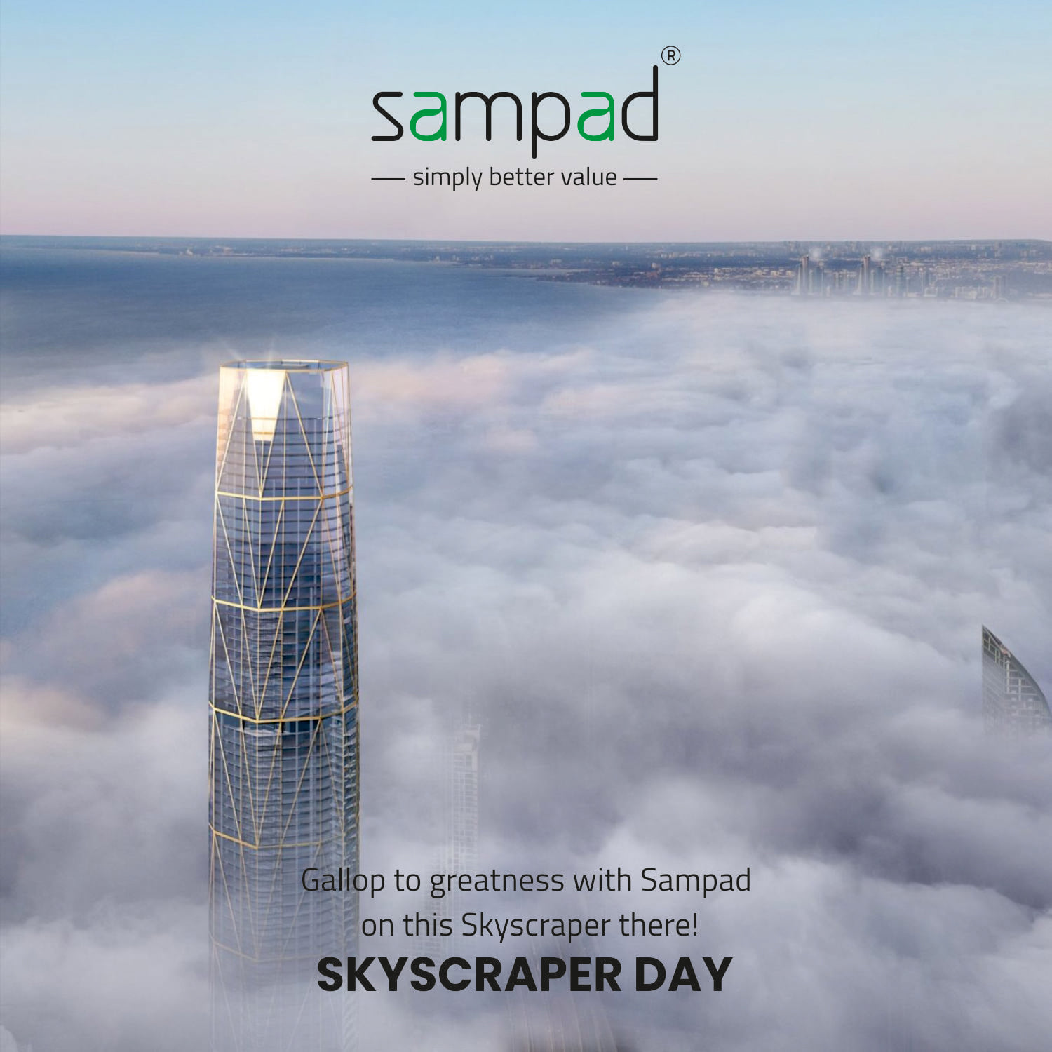 Sampad Group - SKYSCRAPER DAY 🏢 The height of Human... | Facebook