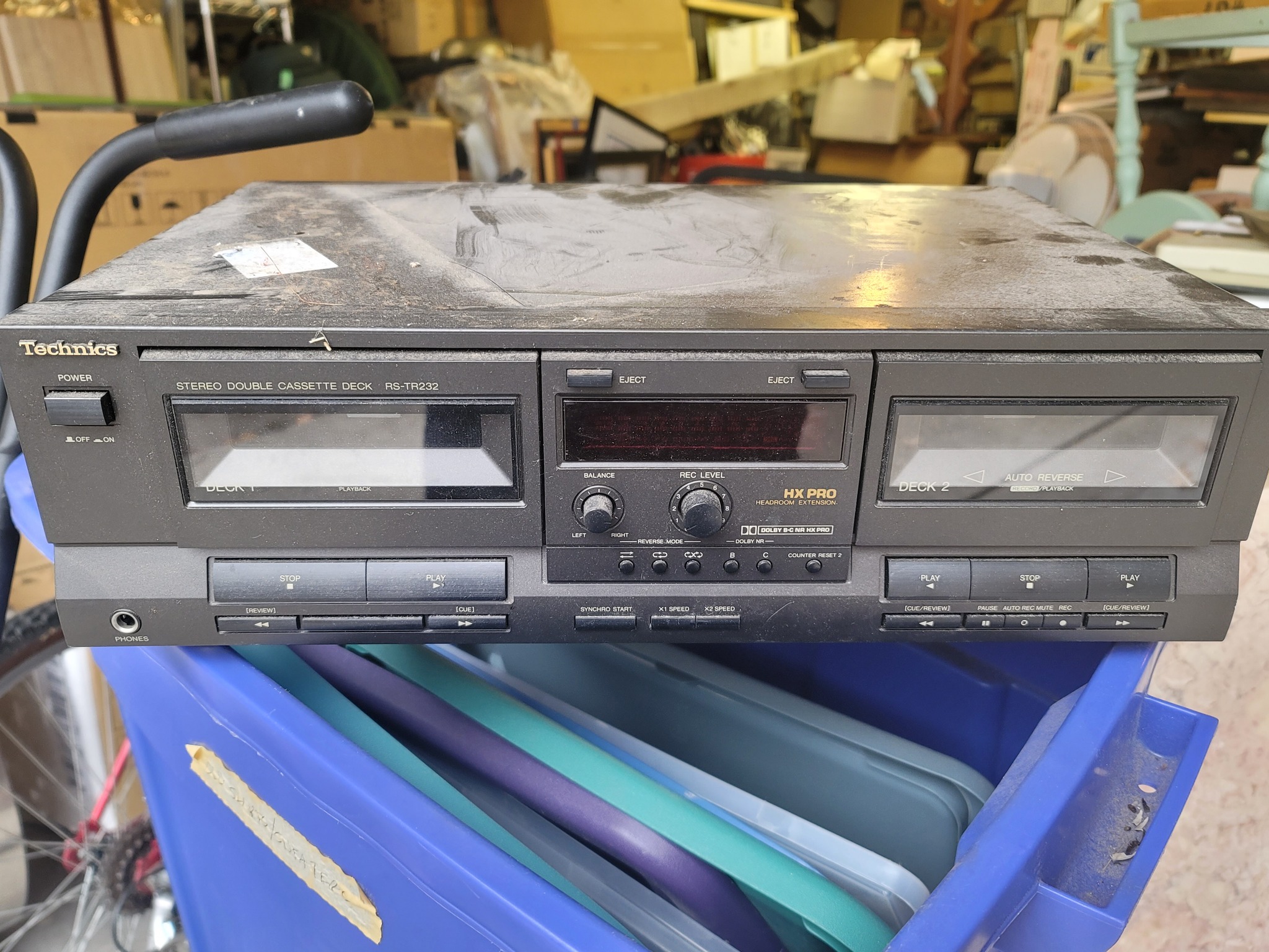 From time to time I will be given a cassette deck as a donation  display picture 1