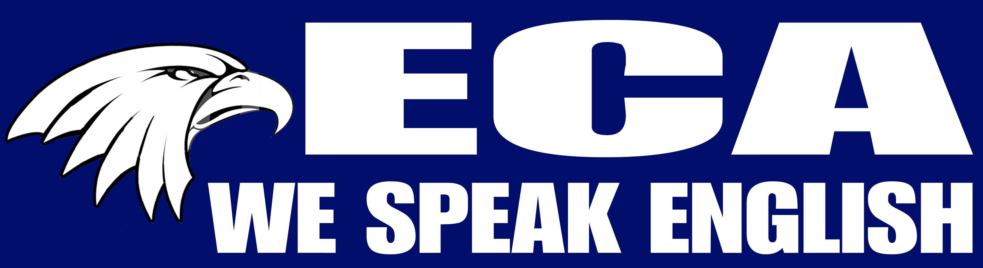 ECA Car Sticker. - English Christian Academy