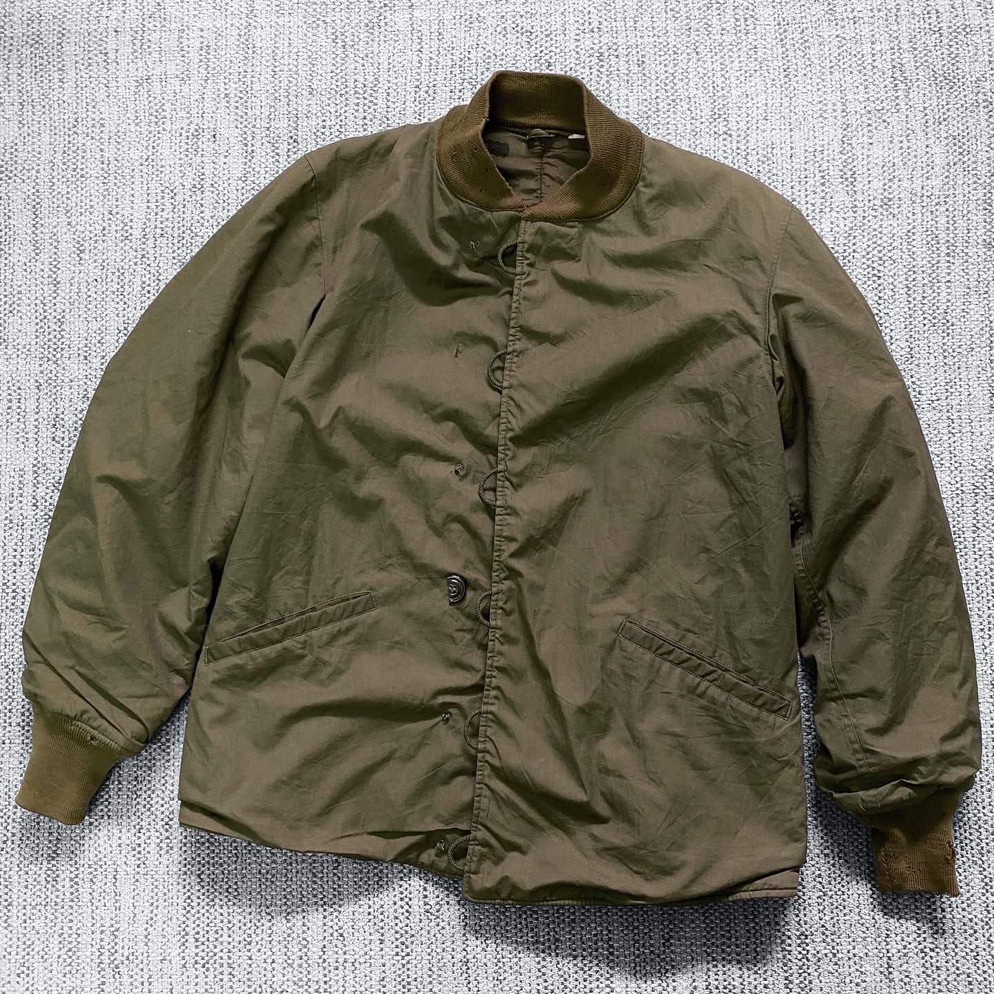Military liner collection. Vintage Military liner jacket combined 