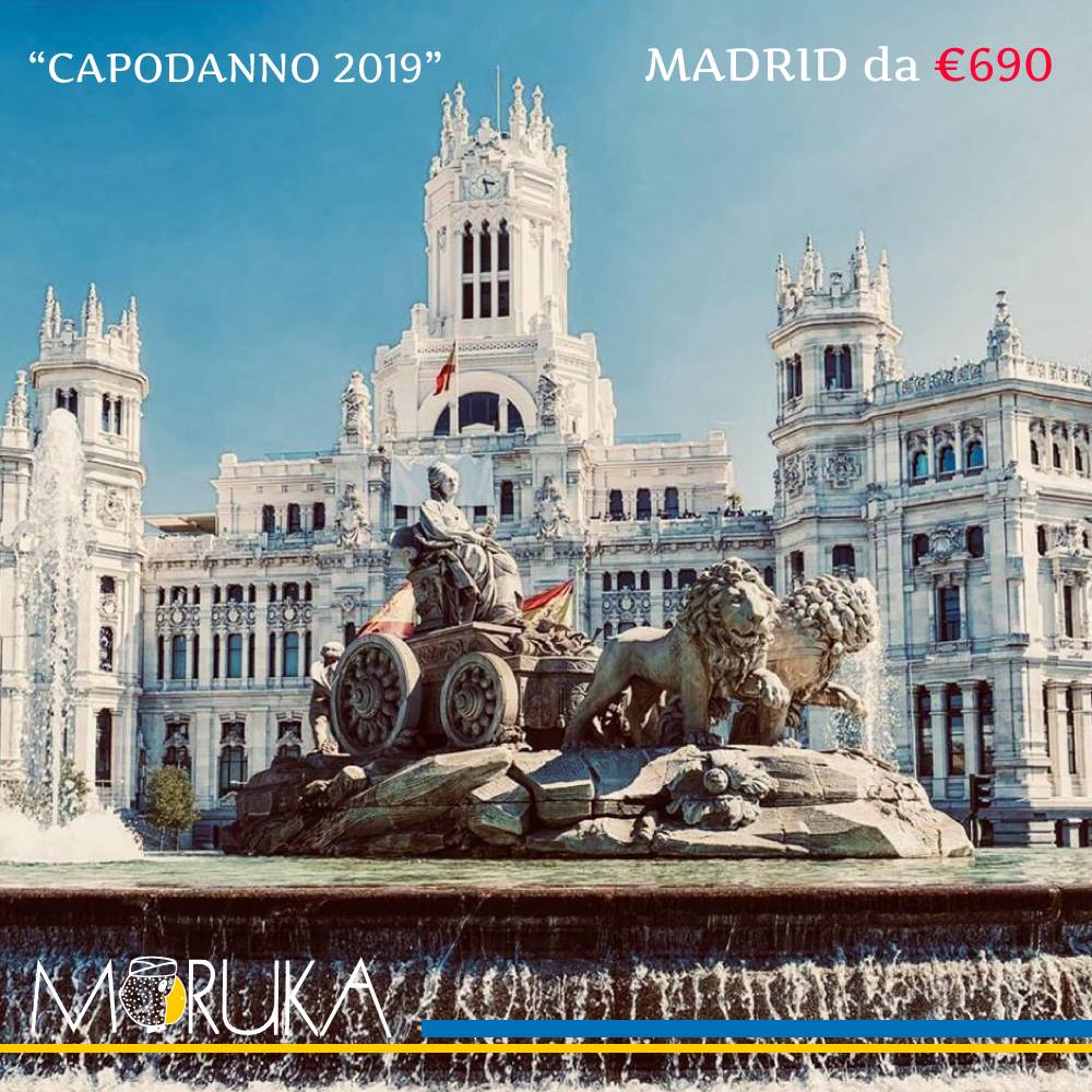 Moruka Viaggi - Capodanno a Madrid 5 notti Hotel e Prima...