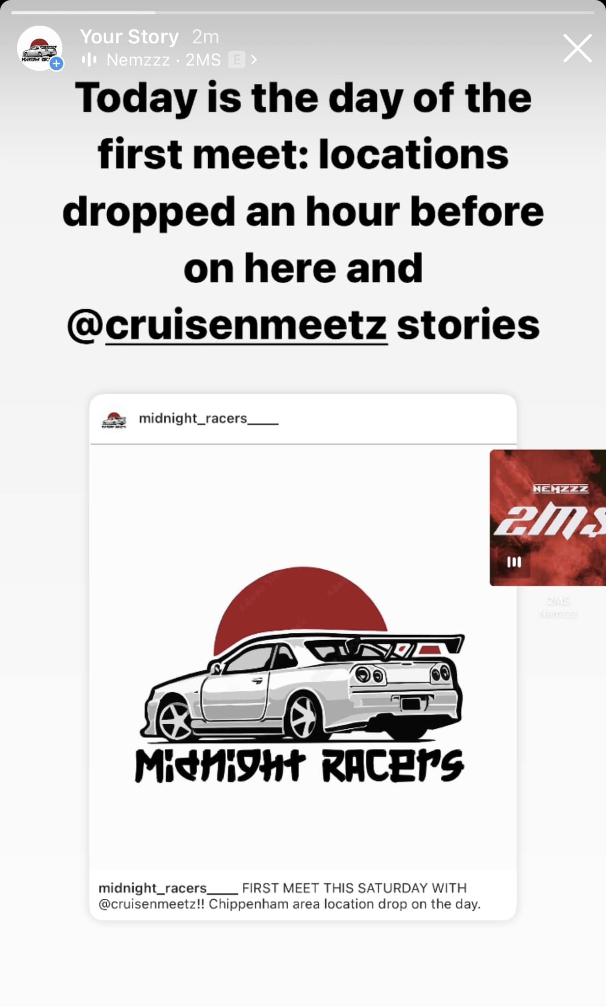 Midnight racers