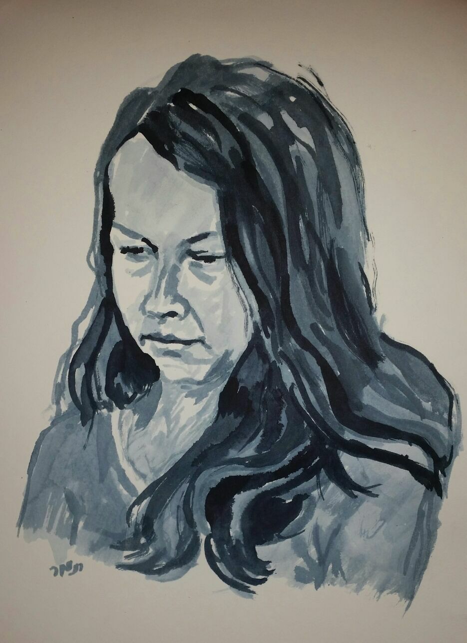I missed j-ink on Friday. So I did... - Tamar Rund Artwork