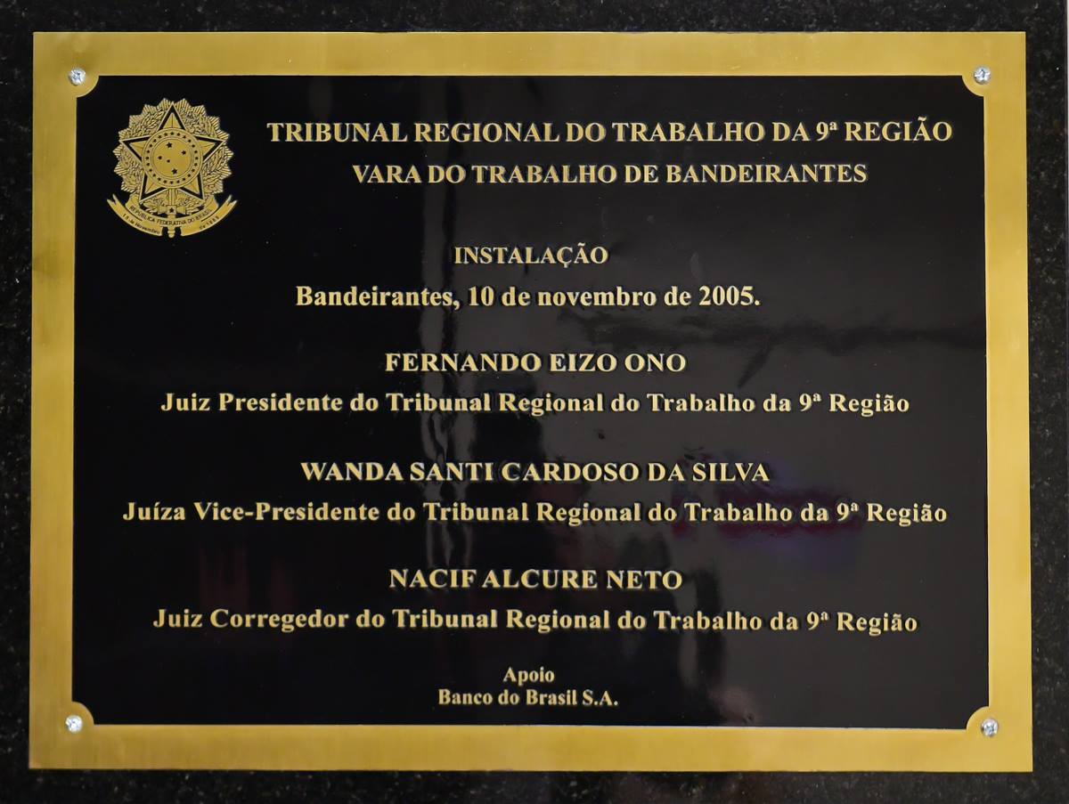 Vara do Trabalho de Bandeirantes - PR - Home | Facebook