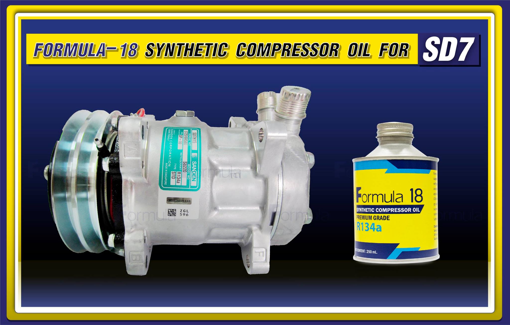 แอร์รถยนต์ Formula - “Formula 18” ใช้คู่กับ COMPRESSOR SD7 เท่านั้นนะ ...