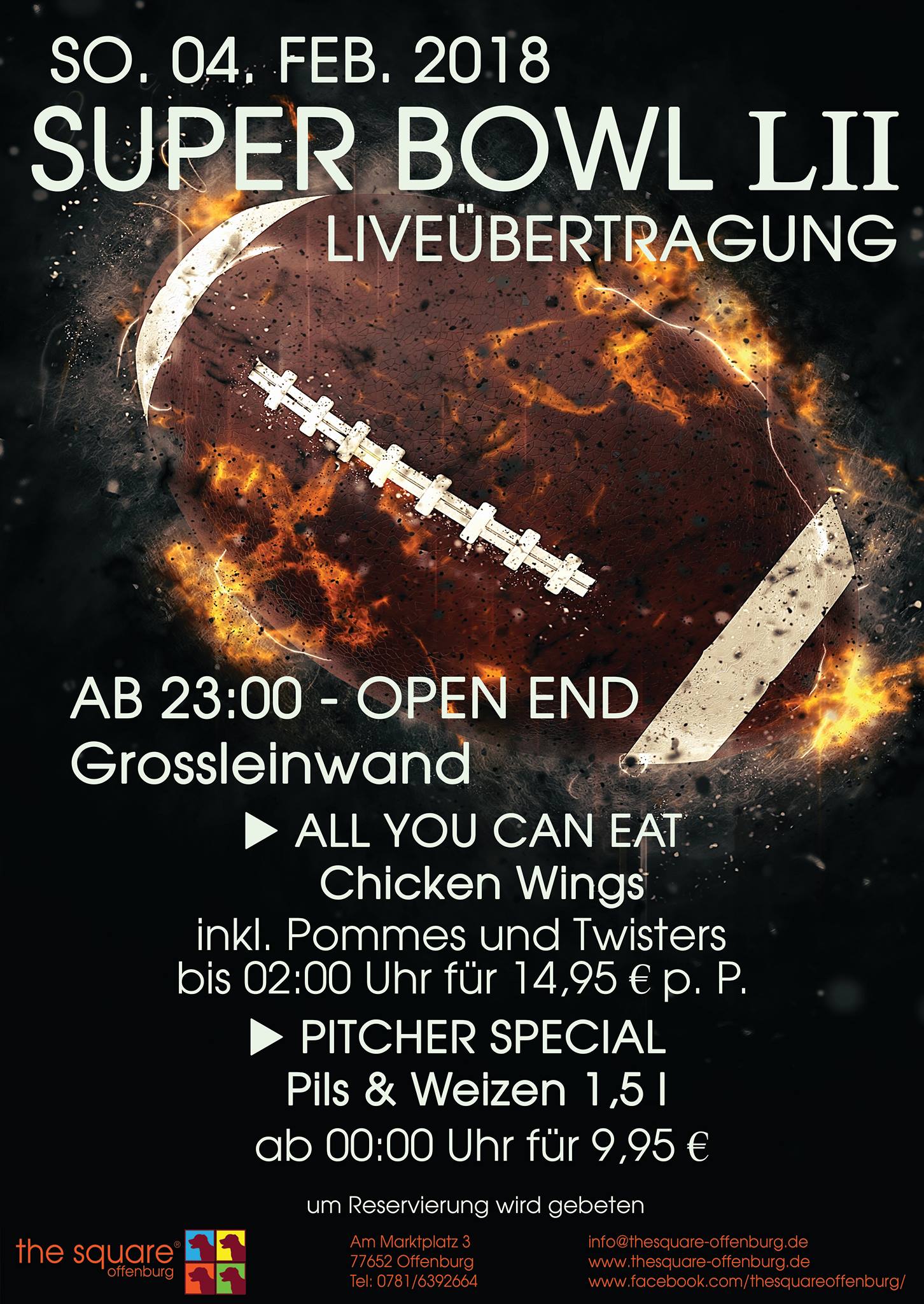 The Square Bald Kommt Der Super Bowl Lii Sei Live Dabei