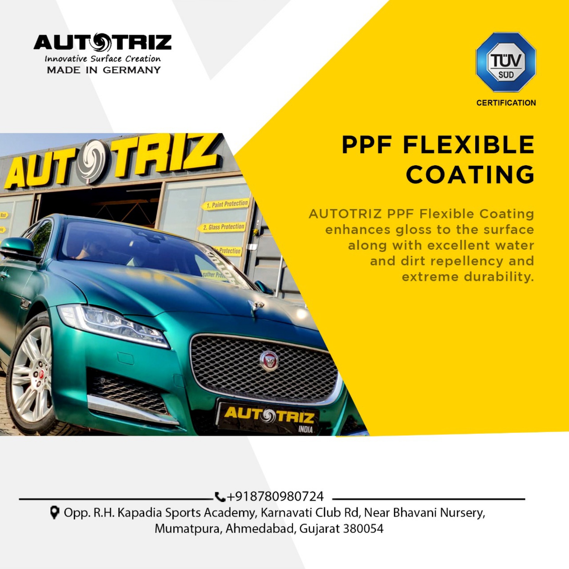 AUTOTRIZ PPF Flexible Coating is a... - AUTOTRIZ Ahmedabad