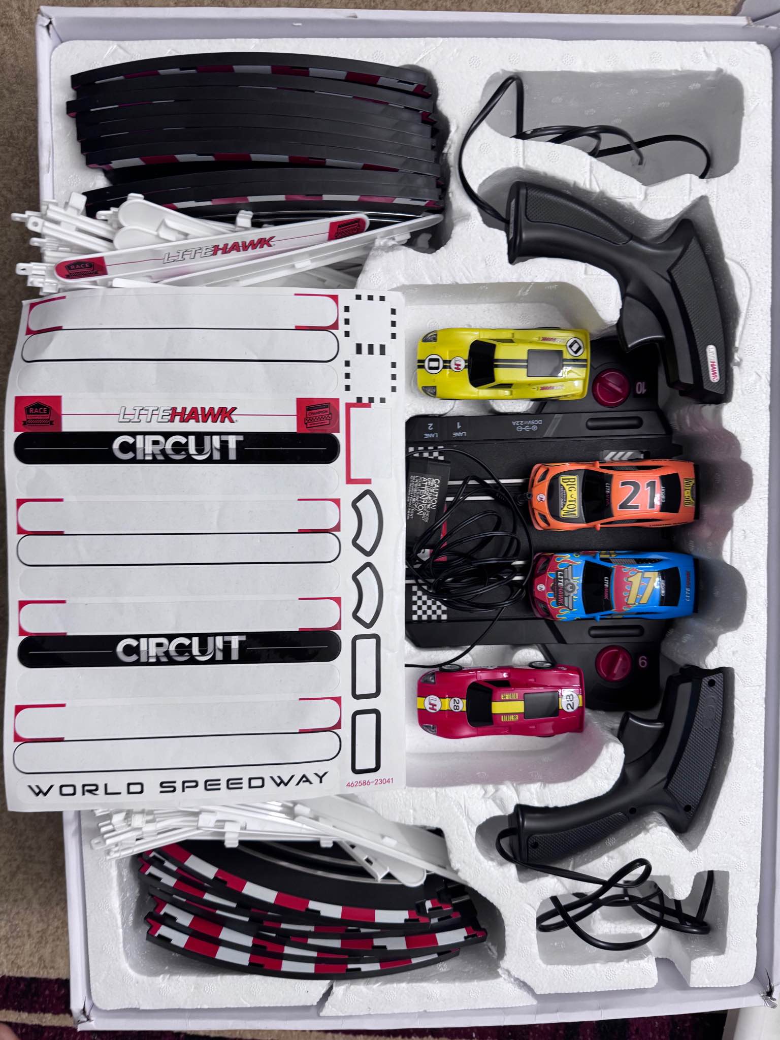 Lite Hawk World Speedway Cars - Toy Race Car & Track Sets - Pickering ...