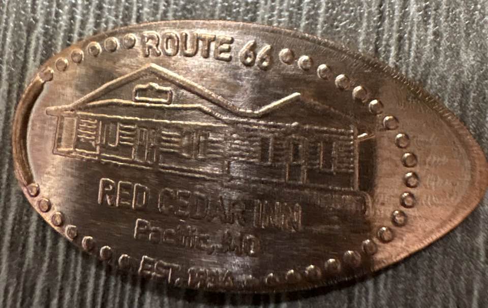 We love our pressed penny machine! Come by and choose one of these