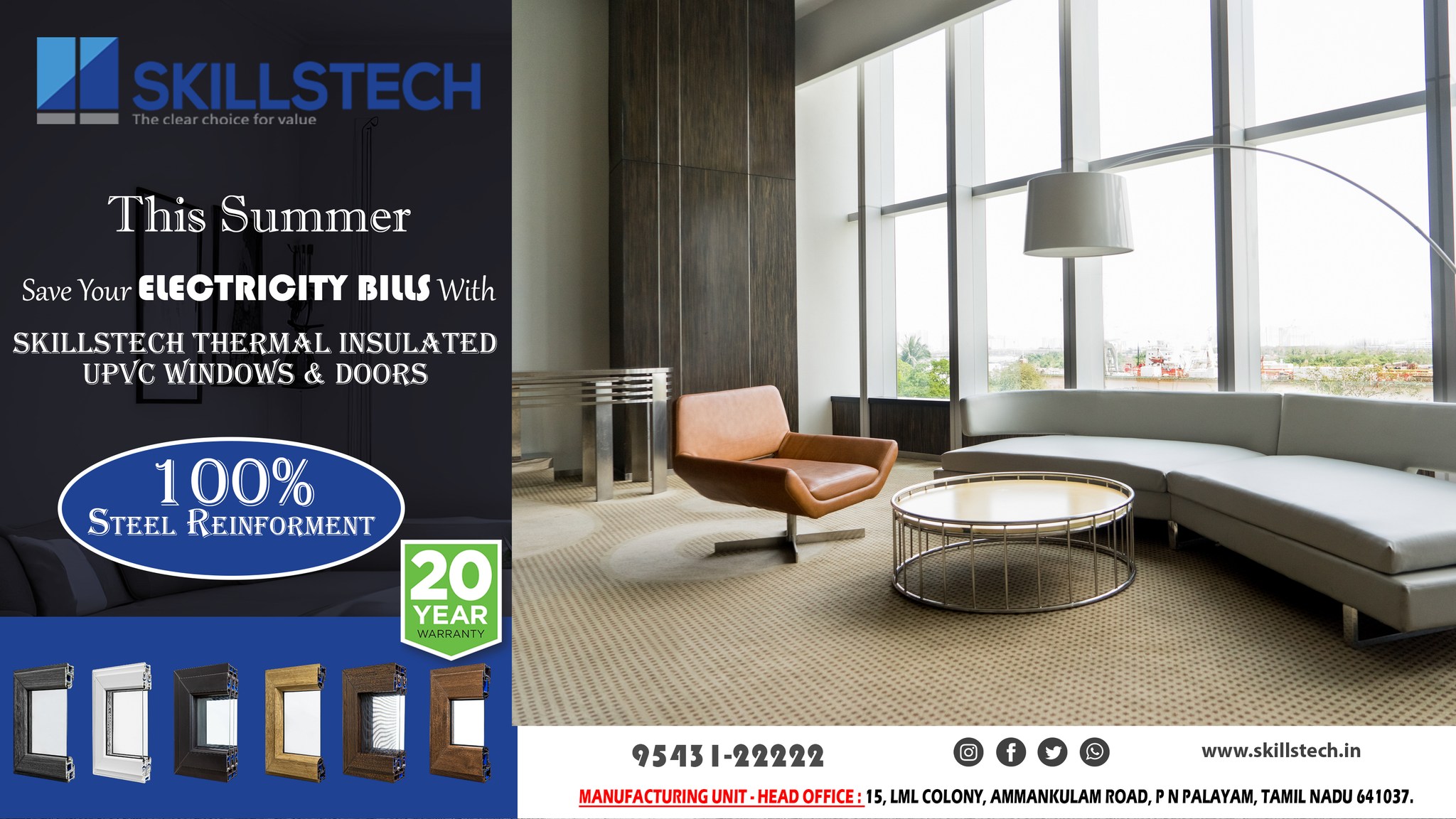 Skillstech - uPVC Windows & Doors Showroom: SKILLSTECH is set to ...