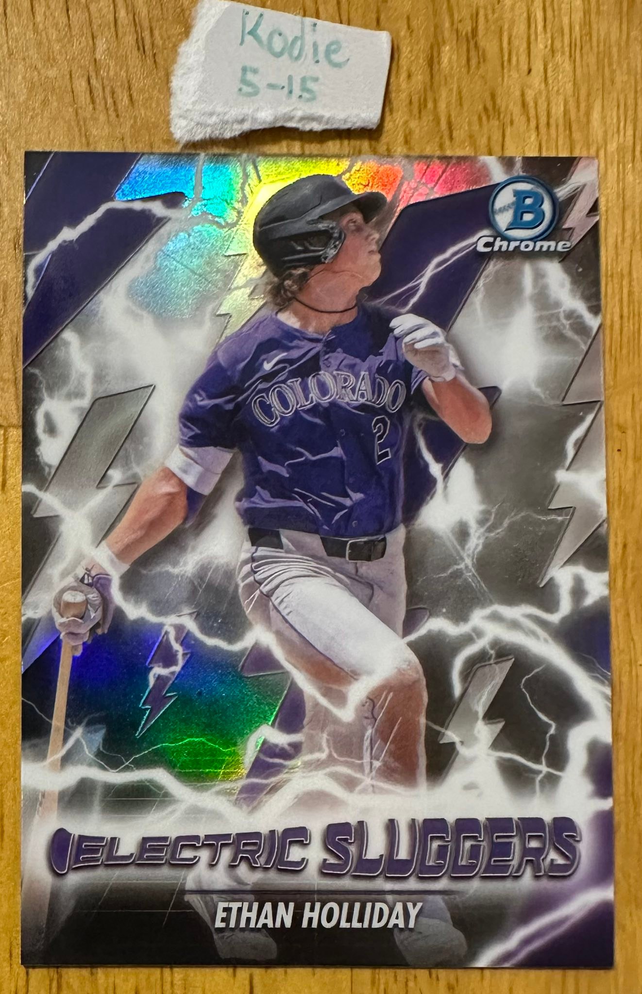 Ethan Holliday 2026 Bowman Chrome baseball cards for sale