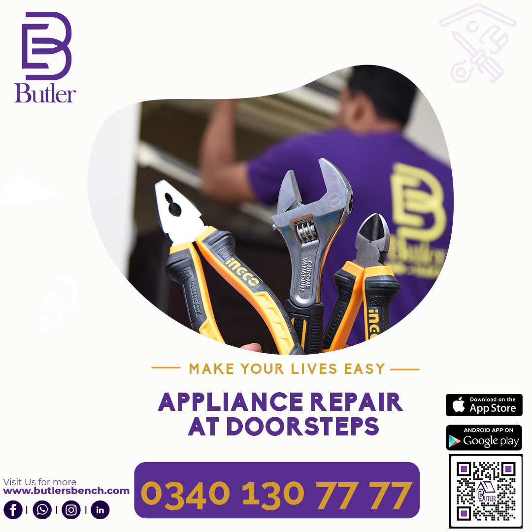 Butler Services - Appliance repair service at doorsteps....