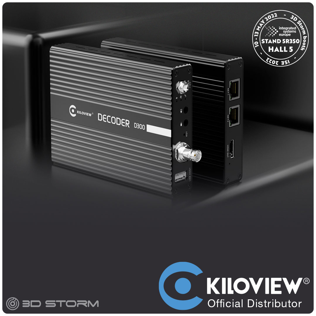 3D Storm - Discover all Kiloview products at ISE 2022,... | Facebook