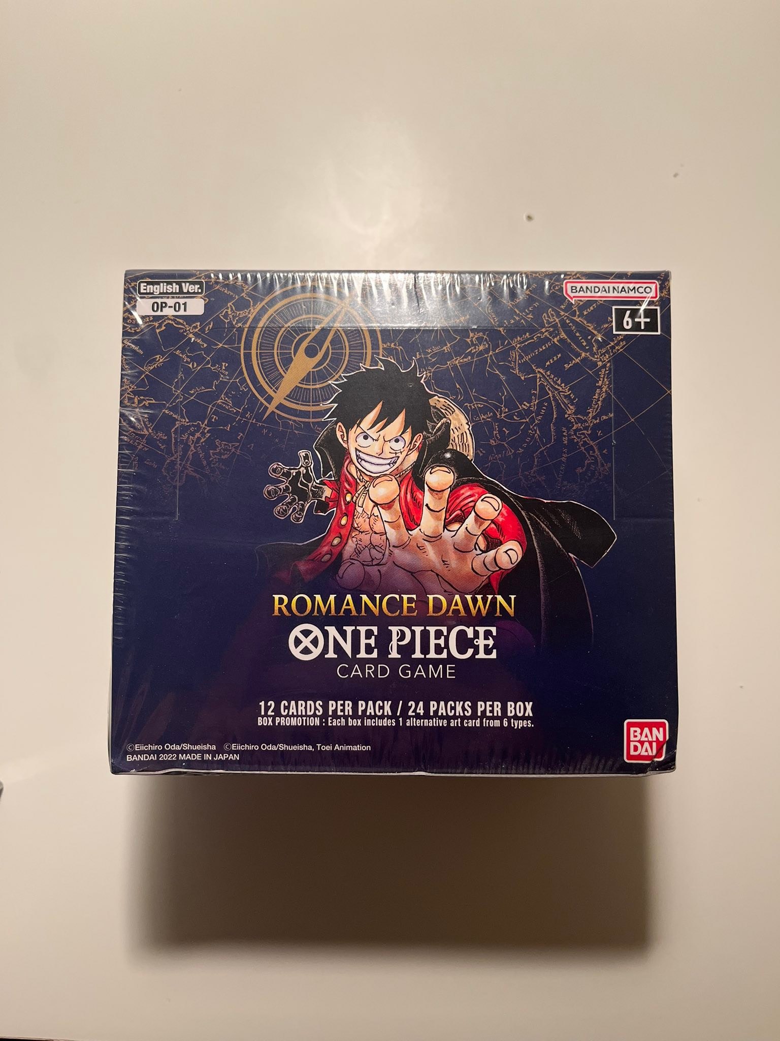 one piece romance dawn booster box english TCG OP-01 Wave 1 Sealed Card Game  COLLECTION REALM color leader cards join the fight One Piece Romance Dawn OP-01