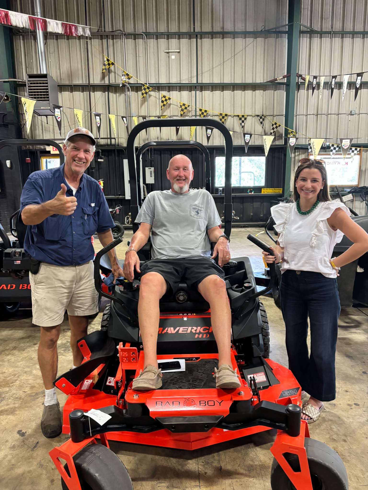 Bad Boy mowers restocked at Sumter Outdoor Equipment