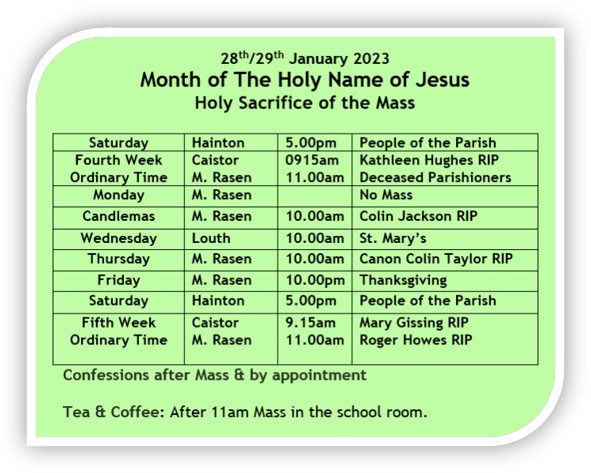 Catholic Parish of the Holy Rood, Market Rasen | Market Rasen