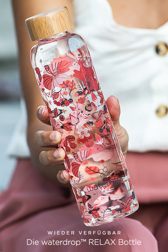 RELAX IST ZURÜCK! Es ist soweit: Unsere beliebte Flasche in der RELAX Edition ist ab sofort wieder online verfügbar. Wem von euch wird sie zukünftig den Alltag versüßen? 🌺 Zu den Angeboten