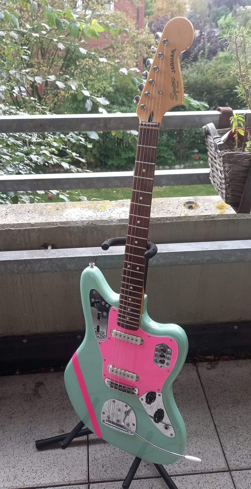 Upgraded my Squier Contemporary Jaguar.