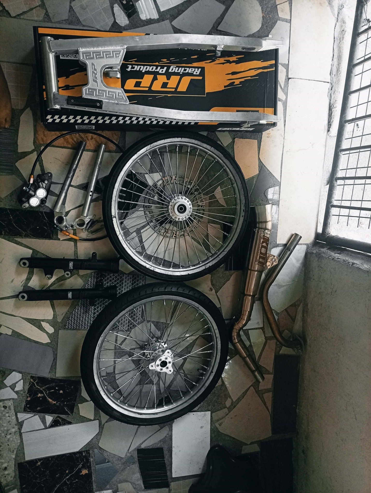 Jrp versace motorcycle parts for sale