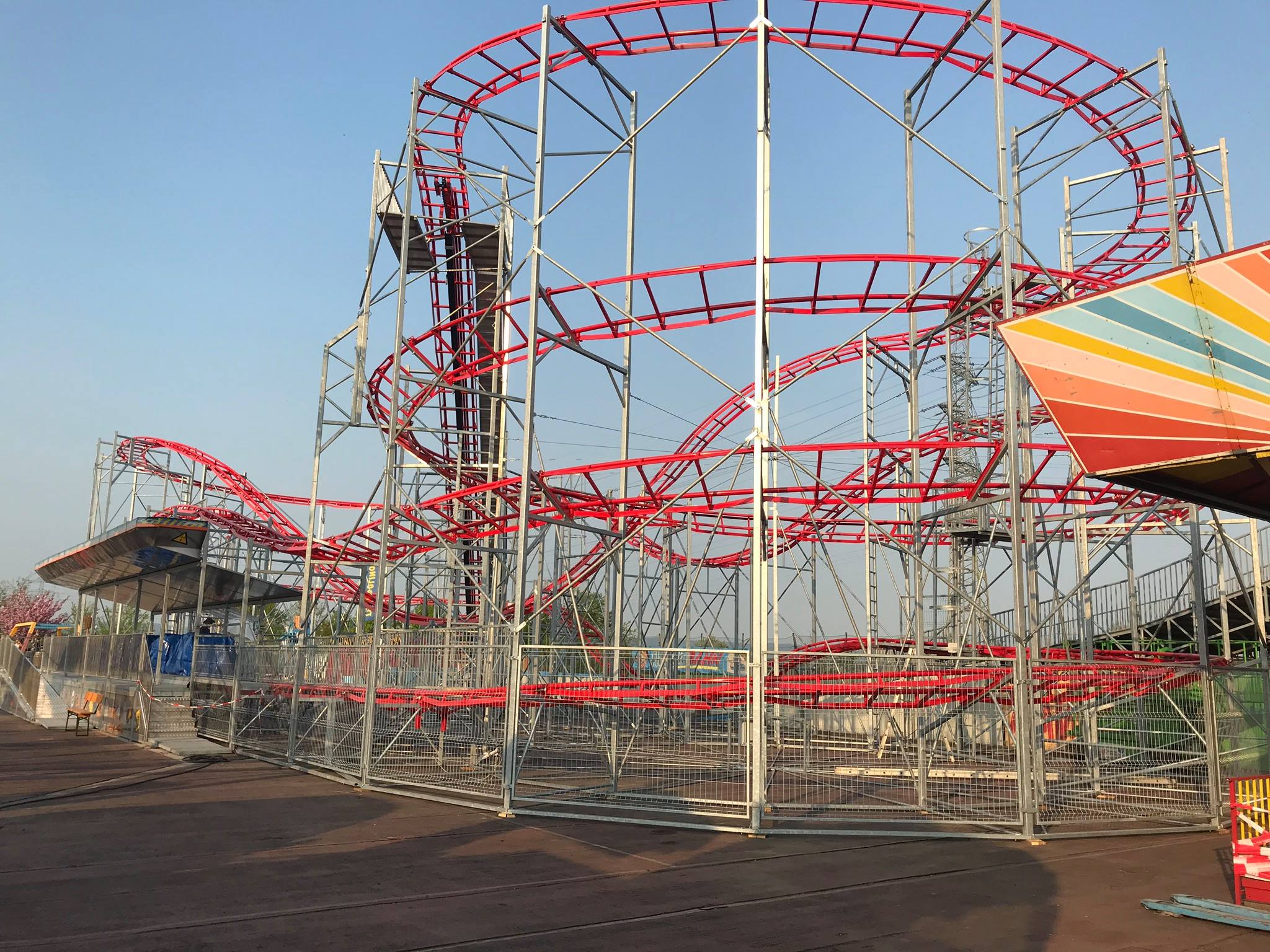 rcdb.com - Here is the new Trampolino-Coaster at...
