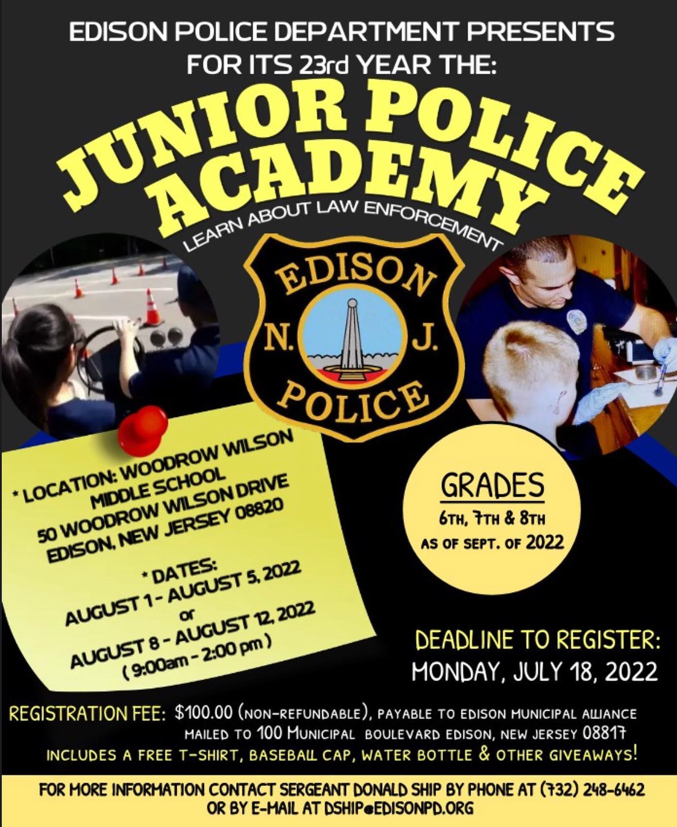 Edison Township Police Department - The Edison Police Department is ...