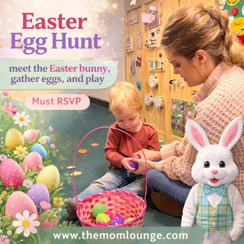Easter Egg Hunt with the Easter Bunny April 3rd (9:30am-12:00p)