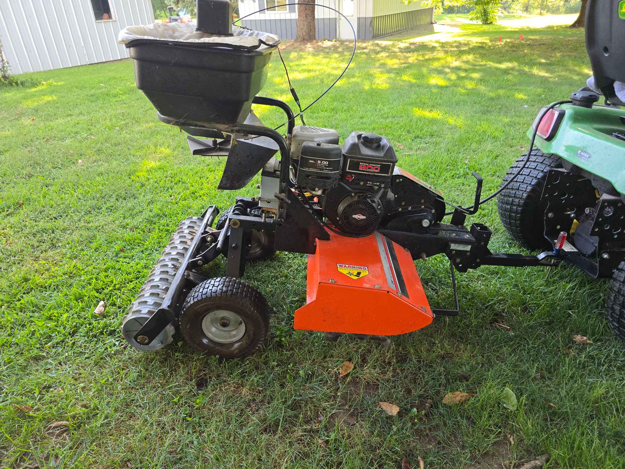 DR roto hog / seeder, compactor - Snow Blowers - Mason City, Illinois ...