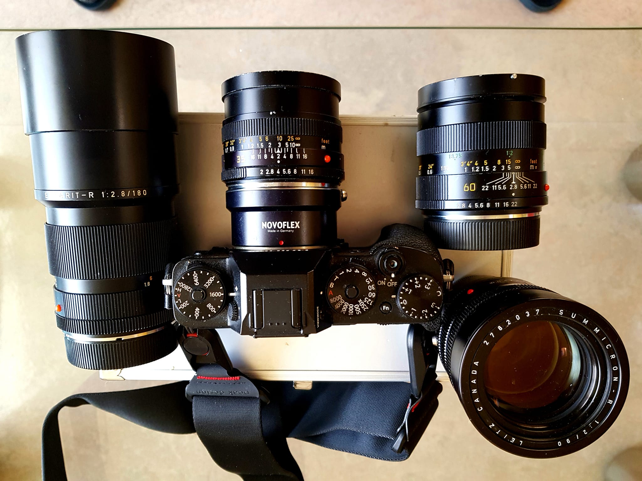 Fuji X-E2 with Ernst Leitz Wetzlar Summitar 5cm f2