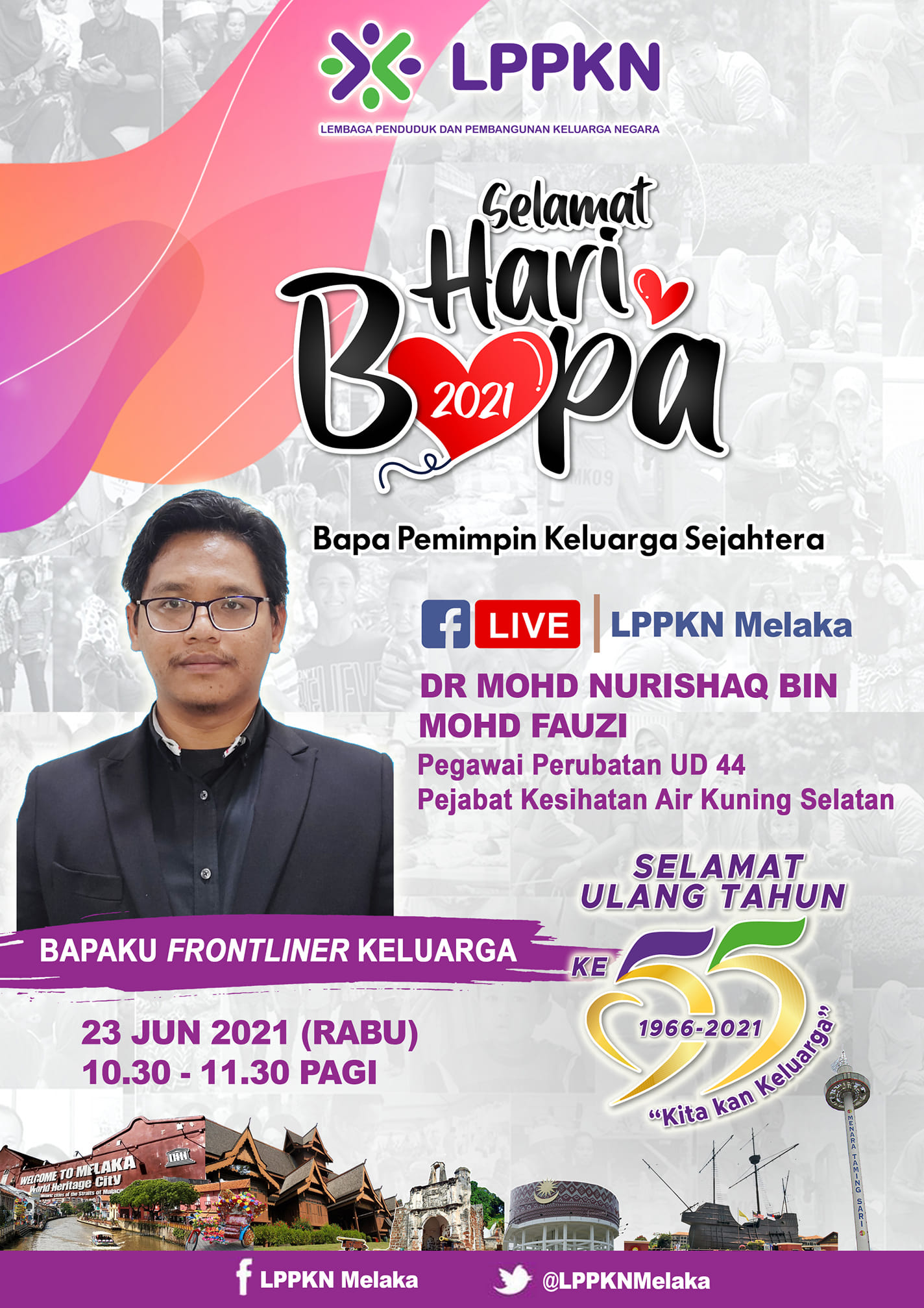 Jom saksikan Webinar... - Pusat Keluarga LPPKN Melaka | Facebook