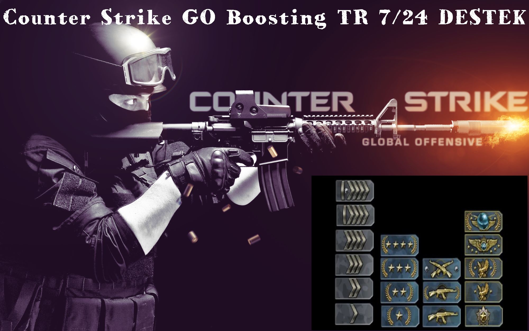 Counter Strike GO Boosting TR