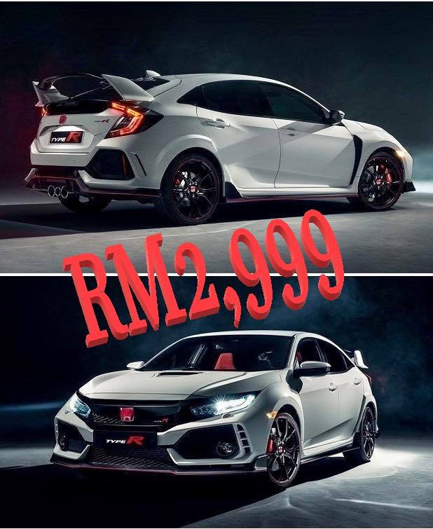 HAN'S CARMART - 💥 HONDA CIVIC FC CONVERT TO TYPE R BODYKIT...