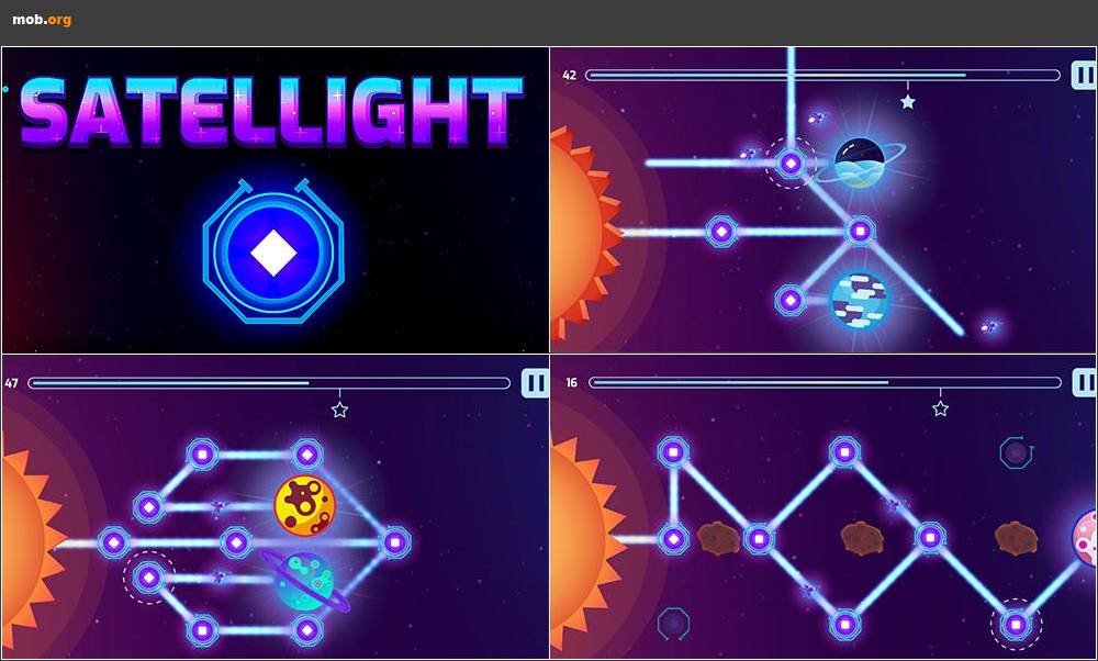 Android Игры - Mob.Org - Спутниковый Свет (Satellight) Скачать.