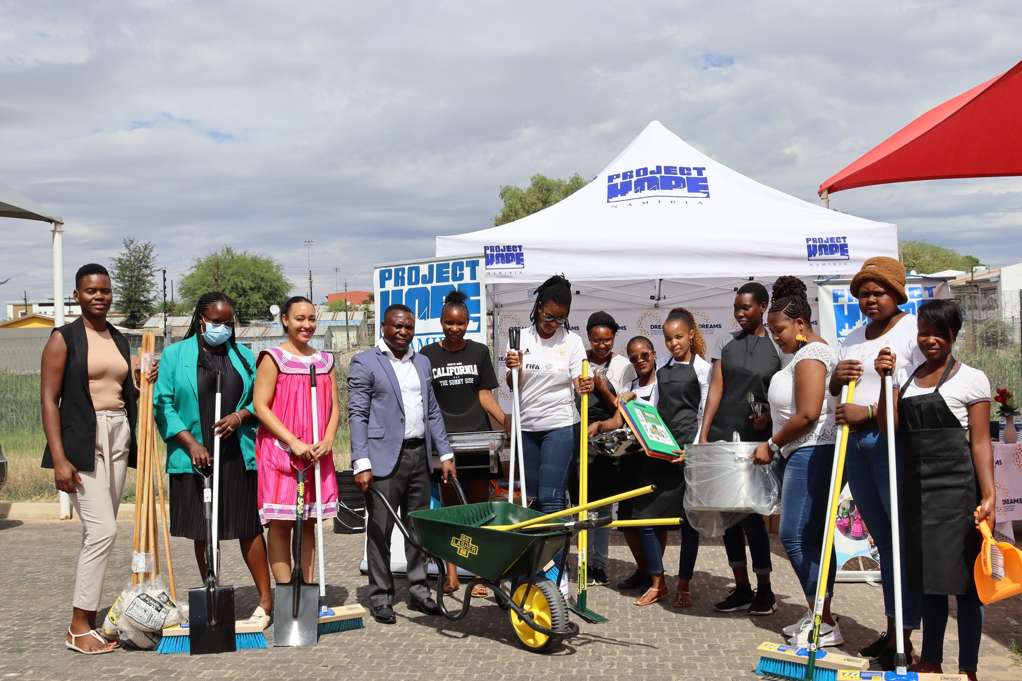 This week, PHN handed over business... - Project HOPE Namibia