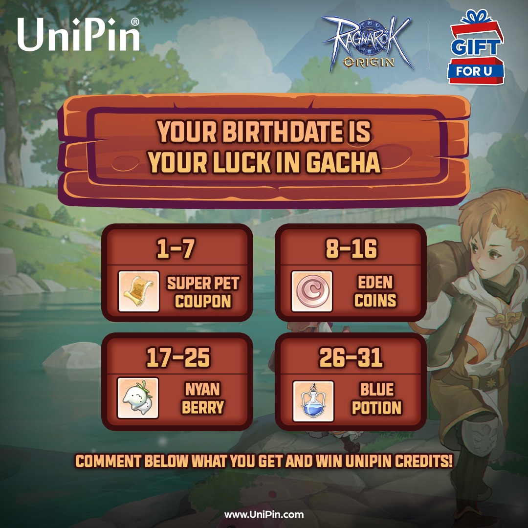 UniPin - Let's see if you have any luck in GACHA! What will you get in ...