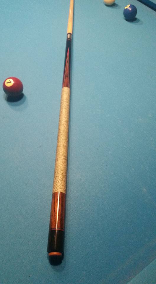 HUEBLER ANNIVERSARY SERIES POOL CUE – AS-H3 - WRAPLESS ONE-PIECE