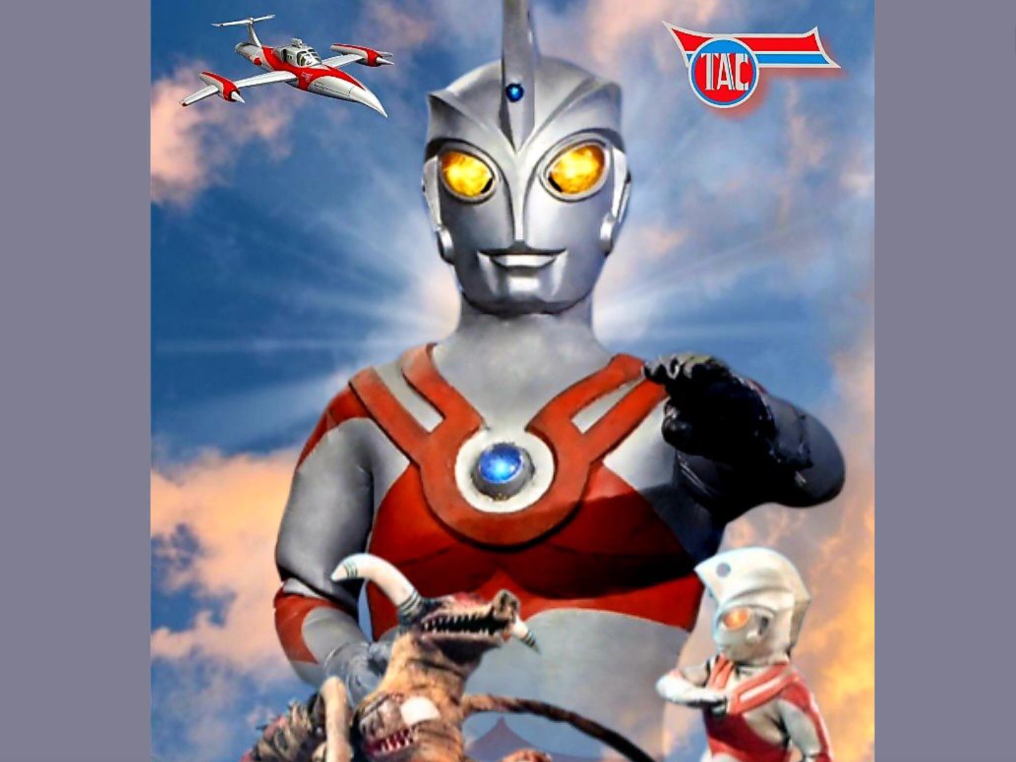 ULTRAMAN JACK AND ULTRAMAN ACE. TAL 8 MAA ANDNGINGHAZARD INGI Ages