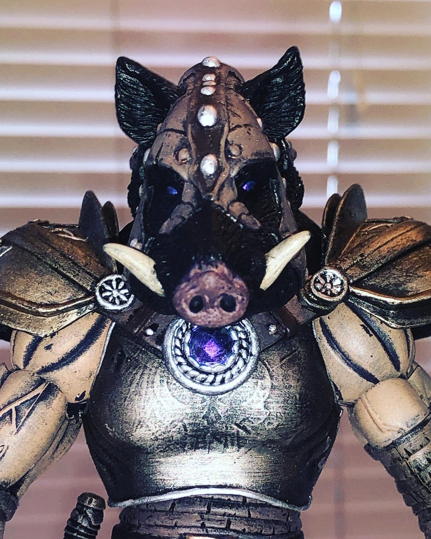 My custom Mythic Legions, Boarrior!!!
