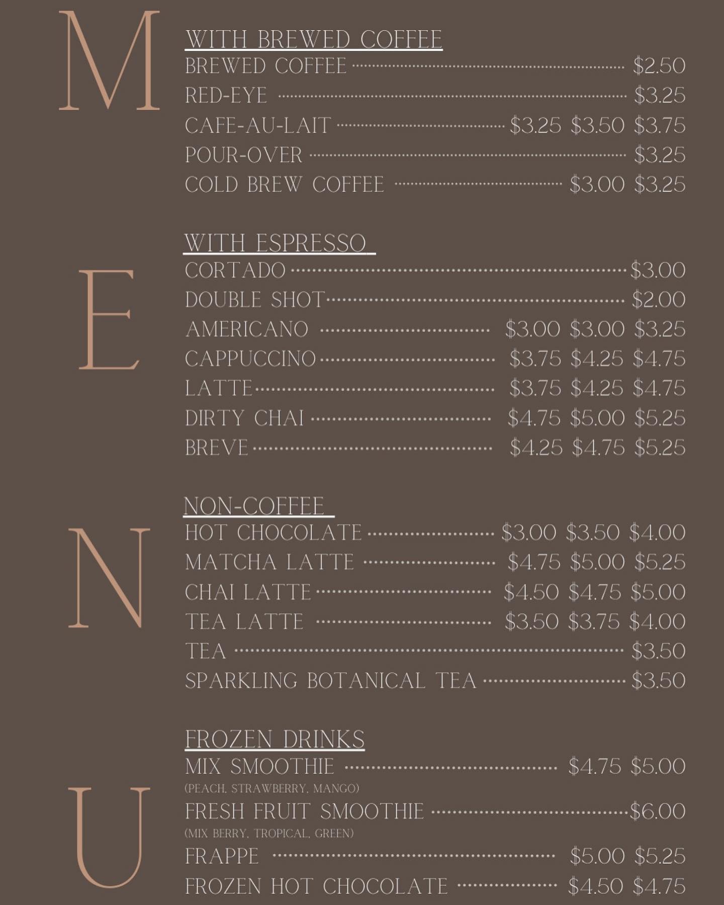 The Modern Well - UPDATED MENUS BOARDS! We are excited to...