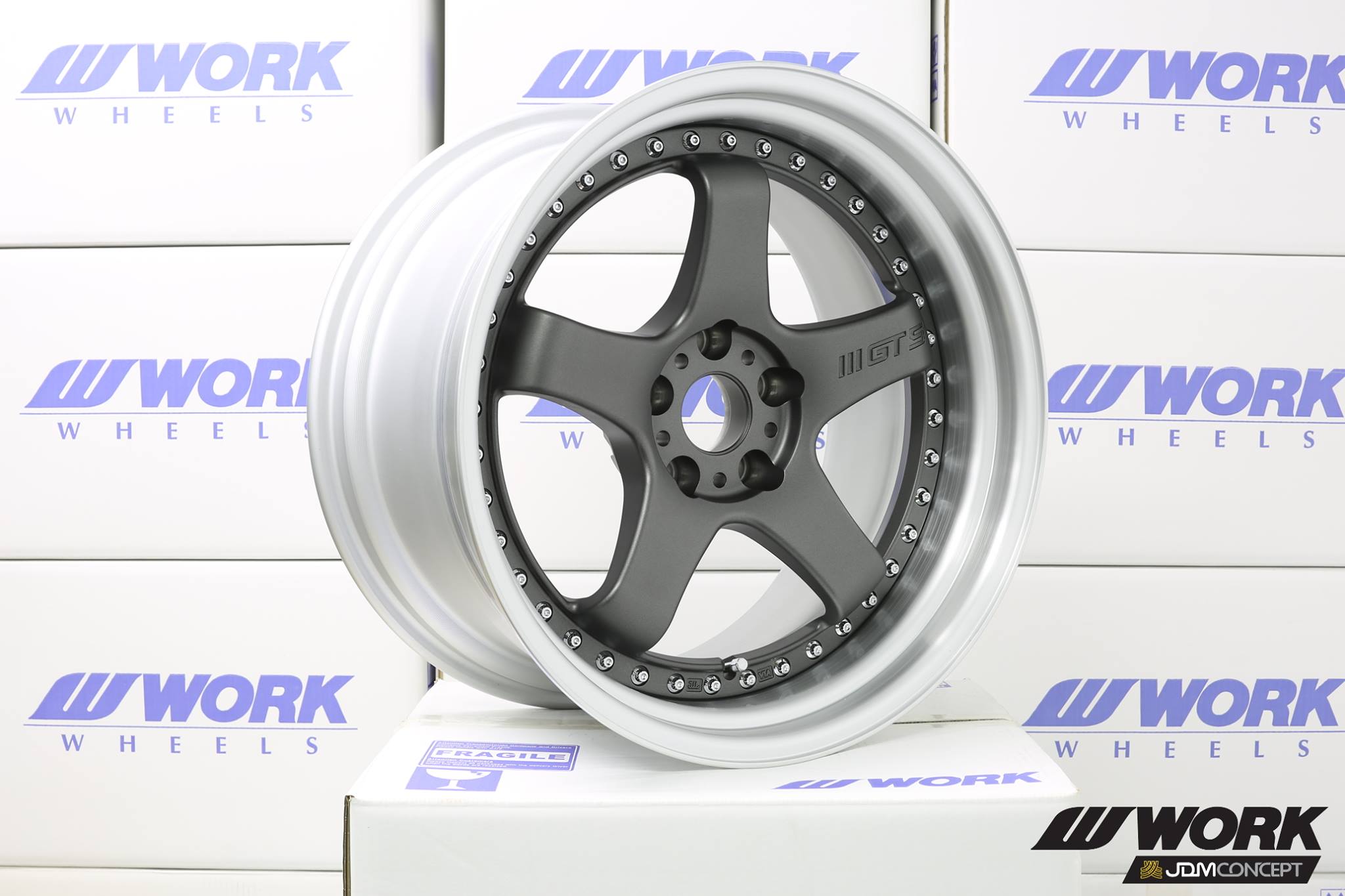 Work - GT5-3P // JDM CONCEPT X WORK WHEELS We received a lot of