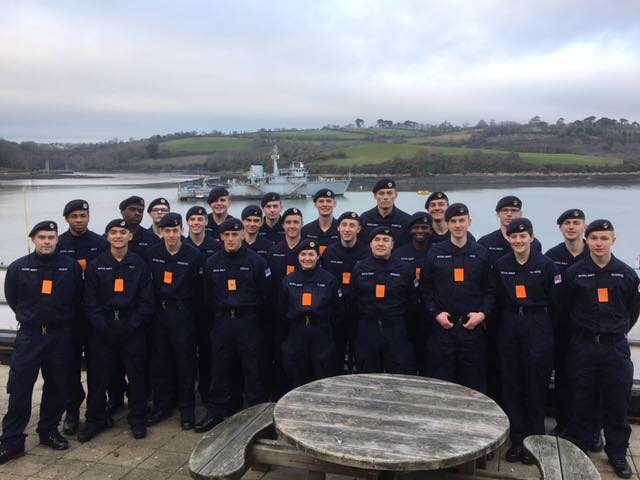 HMS Raleigh - As the #Fisher22s start their final week,...